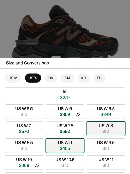 New Balance 9060 Phantom Rich Oak - Picture 8 of 9